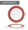 4x Polar Train polévkový talíř 160 ml porcelánový hluboký Náhled obrázku produktu 5