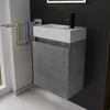 Alpenberger Gäste WC Waschbecken mit Unterschrank 45 cm | Produktbild-Vorschau 1