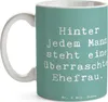 Mr. & Mrs. Panda Pott Spruch Überraschte Ehefrau - Produktbild-Vorschau 3