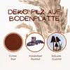 Rostikal Herbst Deko Pilze 25 cm hoch auf Bodenplatte Produktbild-Vorschau 3