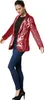 Pailletten-Jackett Damen - bordeaux, XL Produktbild-Vorschau 2