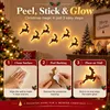 Weihnachtsdeko,3D Selbstklebende Weihnachtliche Produktbild-Vorschau 6