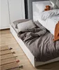 Bettgestell 120x200 cm Liegefläche, mit Bettschublade weiß Produktbild-Vorschau 3