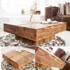 riess-ambiente Design Massivholz Couchtisch BOLT 70cm braun Produktbild-Vorschau 1