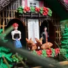 Wetterhaus Thermometer Schwarzwald 02 Dach grün mit Reh Produktbild-Vorschau 12