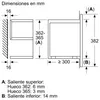 Bosch Serie 8 BEL7321B1, Placa de cocina, Microondas Vista previa de la imagen del producto 7