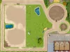 Pferde Spielteppich Kleiner Ponyhof Größe: 160cm x 120cm - Produktbild-Vorschau 1