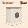 COSTWAY Aufbewahrungsbox, 45 L Wäschekorb Kunststoff mit Produktbild-Vorschau 3