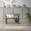 ML-Design 2 Stück Bankkufen aus Stahl, massiv 40x78,5 cm, Produktbild-Vorschau 7