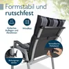 Beautissu Premium Housse pour chaise basse Sun-NL, 100 x 50 Voir les images du produit 4