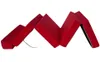A red foldable mattress is shown against a white background. Náhled obrázku produktu