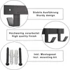 SOTECH Blackline ALBA Hakenleiste klein 345 mm mit 4 Haken Produktbild-Vorschau 3