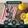 5er Set Geschirrtücher gestreift aus 100% Baumwolle, 50x70 Produktbild-Vorschau 2