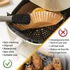 Backpapier für Heißluftfritteuse, 125 Stück Airfryer Produktbild-Vorschau 3