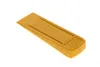 A yellow plastic wedge is shown on a white background. Náhled obrázku produktu
