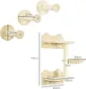 PawHut Katzen Kletterwand, 4-teilig, Kletterwand Set, Produktbild-Vorschau 3