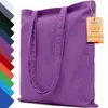 EllaTex Baumwolltasche 38x42 cm – Stoffbeutel aus 100% Produktbild-Vorschau 1