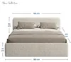 Home Collective Polsterbett 180x200 cm Doppelbett Bett mit Produktbild-Vorschau 2