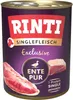 Rinti Singlefleisch Exclusive Ente Pur 800g Produktbild-Vorschau 1
