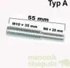 Gewindeadapter M8 / M10 - 55 mm - Typ A Produktbild-Vorschau 1