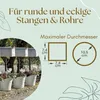 BAMA Blumentopf TULIPANO, 4er-Set, Anthrazit Produktbild-Vorschau 7