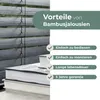Bambus Jalousie 50 mm - Schwarz - 70 cm x 175 cm - Fenster Produktbild-Vorschau 7
