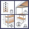 shelfplaza HOME 90x120x50 cm scaffale pesante in zincato Anteprima dell’immagine prodotto 2