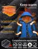 Warme Herren-Skijacke, gefütterte Winterjacke, wasserdichte Produktbild-Vorschau 6