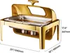 SucceBuy Set di scaldavivande rettangolari da 9 qt con Anteprima dell’immagine prodotto 8