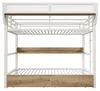 Lit superposé 90x200 cm avec espace de rangement | Tiroirs, Voir les images du produit 12