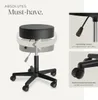 sgabello a rotelle tectake® Werner regolabile in altezza e Anteprima dell’immagine prodotto 4