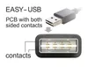 DELOCK USB Kabel A -> micro B St/St 1.00m 90°gew. sw Produktbild-Vorschau 7