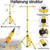 ACXIN 2 Stück LED Fluter Flutlicht mit Gelb Stativ, Produktbild-Vorschau 3