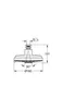 GROHE Rainshower Cosmopolitan 160, Chrom, 1 Stück(e) Produktbild-Vorschau 3