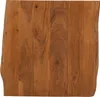 Tischplatte Baumkante Akazie nussbaumfarben 70 x 70 cm Produktbild-Vorschau 3