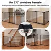 Barrière de sécurité pour escalier COSTWAY, barrière de Voir les images du produit 8