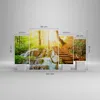 Bild auf Leinwand - Leinwandbild - Park Wasserfall Wasser - Produktbild-Vorschau 3