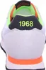 SUN68 Tom Fluo - Herren Sneakers Schuhe Weiß Z36102-01 , EU Produktbild-Vorschau 2
