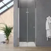 Duschabtrennungen Glas 80X187cm Nischentür Klarglas Produktbild-Vorschau 1