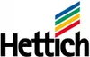 The image shows the Hettich logo with colorful stripes and the company name. Produktbild-Vorschau