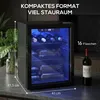 HOMCOM Weinkühlschrank 16 Flaschen 48 Liter Produktbild-Vorschau 3