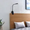 Prios LED-Klemmleuchte Najari, schwarz, Akku, USB, dimmbar Produktbild-Vorschau 4