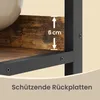 VASAGLE Regal mit 3 Ebenen, 6 Fächern, Bücherregal, Produktbild-Vorschau 5