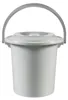 Curver Toiletemmer 10L Lichtgrijs Voir les images du produit 1