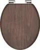 SCHÜTTE MDF WC prkénko DARK WOOD, WC prkénko s měkkým Náhled obrázku produktu 23