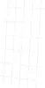 Espalier mural 4 montants blanc Dimensions : 150 x 60 cm Voir les images du produit 1