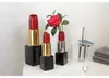 Gilde Vase, Lippenstift, "Milano", Keramik, rot, schwarz, Produktbild-Vorschau 2