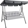 Hollywoodschaukel Auflage, 180x50x50, Glatt-Pik, Produktbild-Vorschau 5