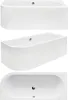 Badewanne Eckwanne Set 5in1 180x80 Rechts + Premium Produktbild-Vorschau 8