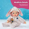 BABY born Schneeanzug mit Hasenohren für 43 cm große Puppen Produktbild-Vorschau 3